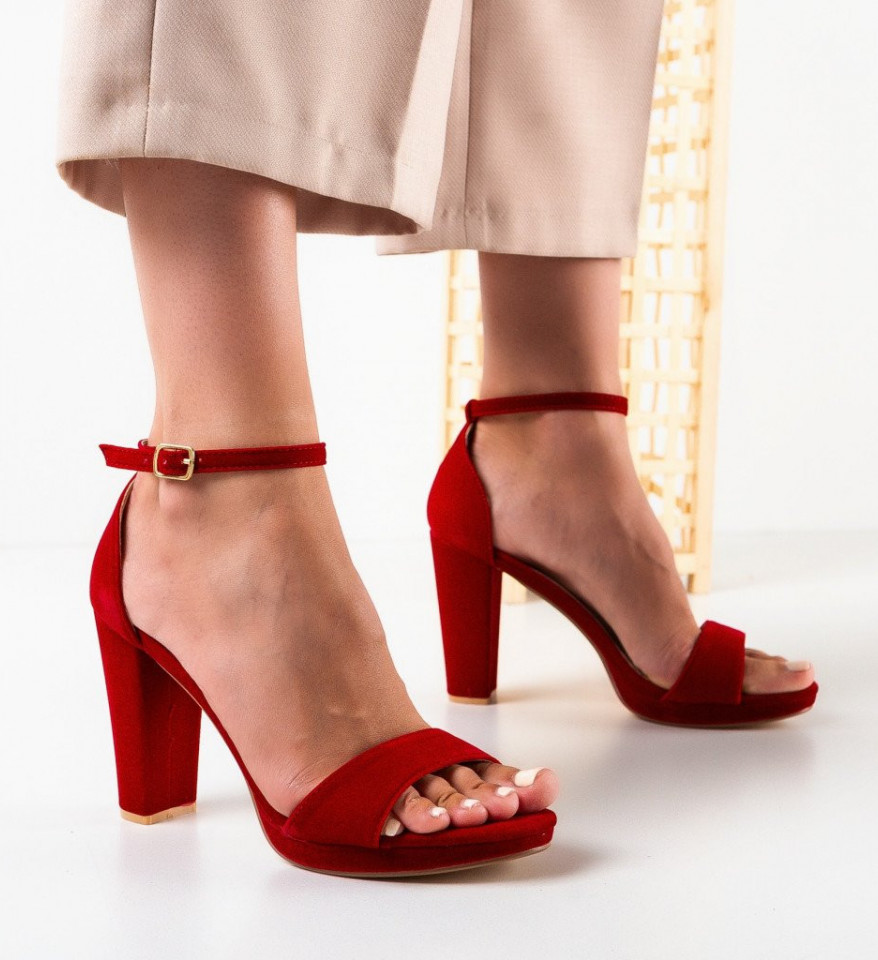Ženske sandale Wound Crvene