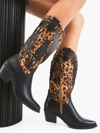 Ženske čizme Cobboy Animal Print