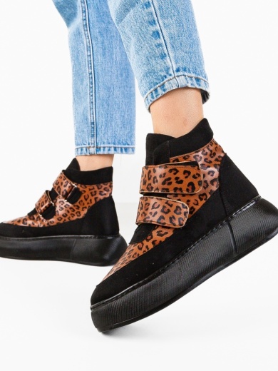 Ženske gležnjače Hrago Animal Print