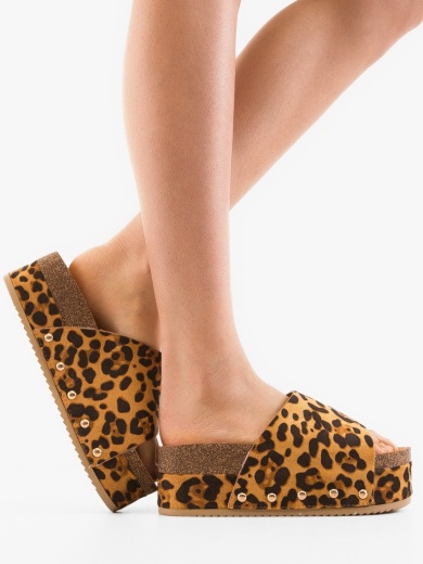 Ženske sandale Chaney Animal Print