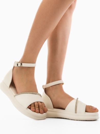 Ženske sandale Chandra Bijele