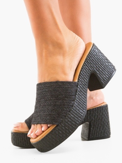 Ženske sandale Hay Crne