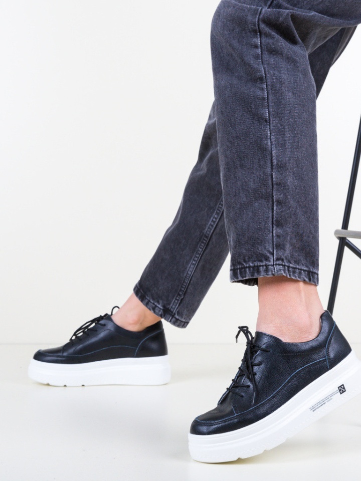 Fekete Figuer Casual Cipők