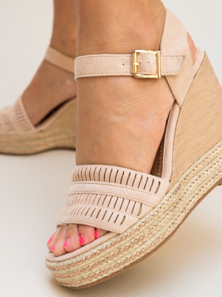 Nude Tierney Platform Szandálok