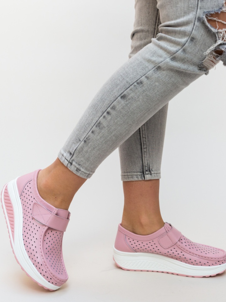 Rózsaszín Bozta Casual Cipők - Img 10