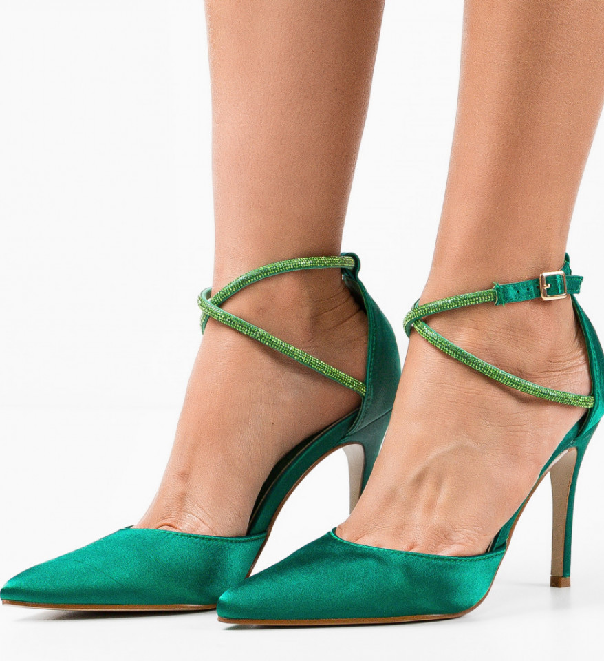 Zöld Aidan Cipők