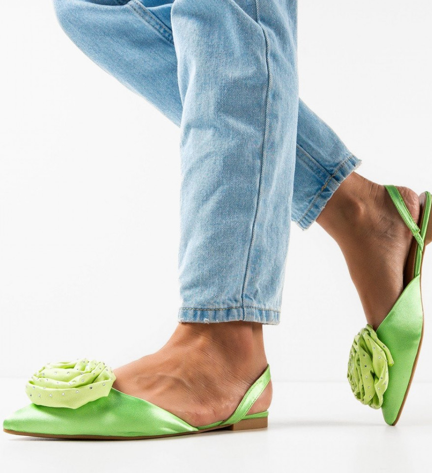 Zöld Annabel Casual Cipők