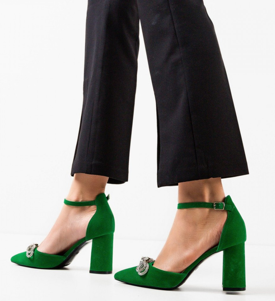Zöld Brock Cipők