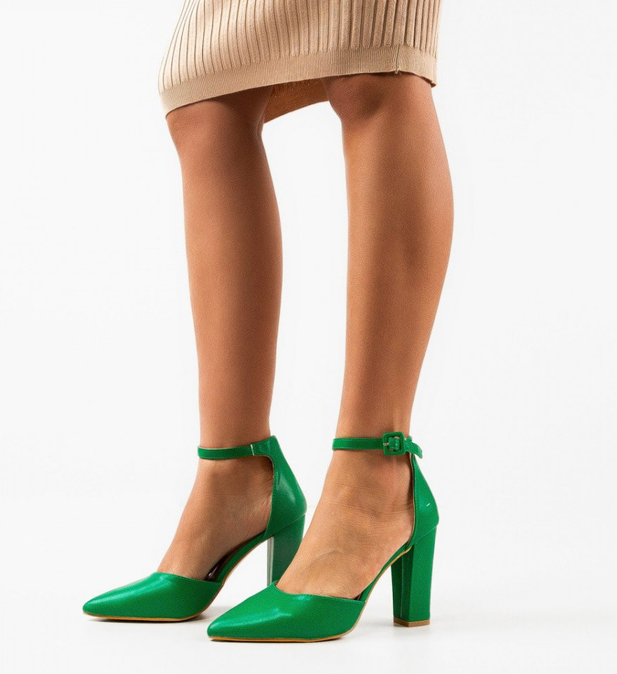 Zöld Carina Cipők