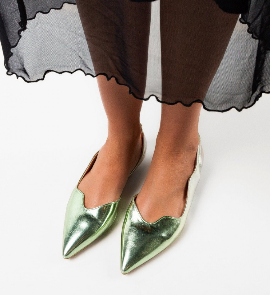 Zöld Esther Casual Cipők