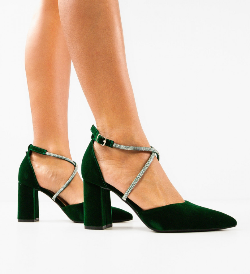 Zöld Menelaos Cipők