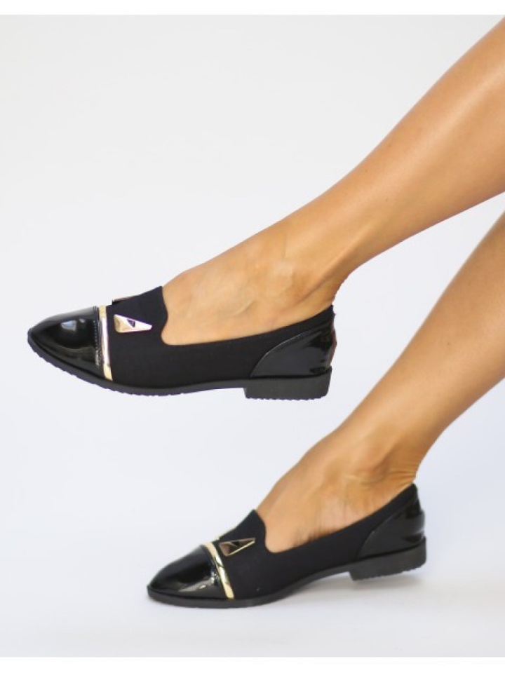 Fekete Jeny Balerina Cipők - Img 3