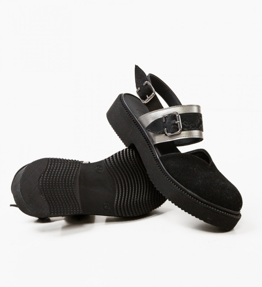 Fekete Leion Casual Cipők