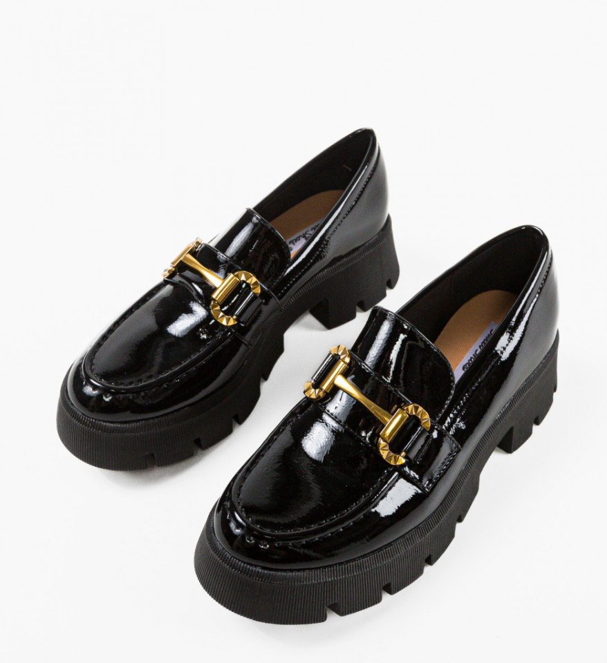 Fekete Spencer Casual Cipők