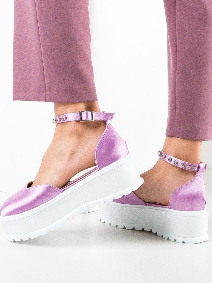 Lila Viset Casual Cipők