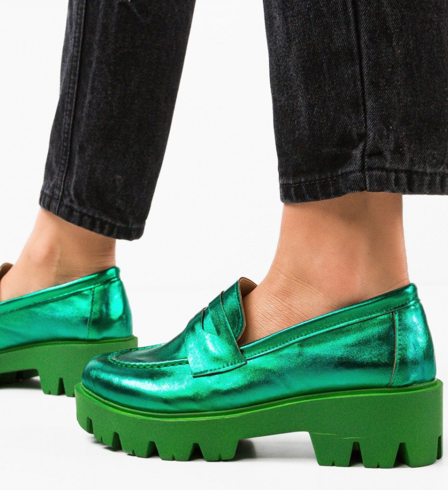 Zöld Kardy Casual Cipők