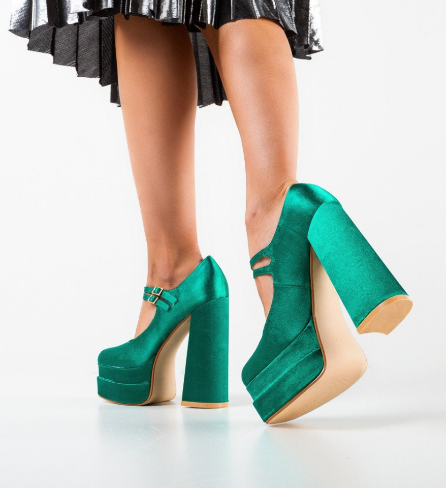 Zöld Rivera Cipők