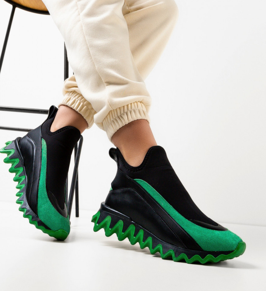Zöld Xiomara Sportcipők