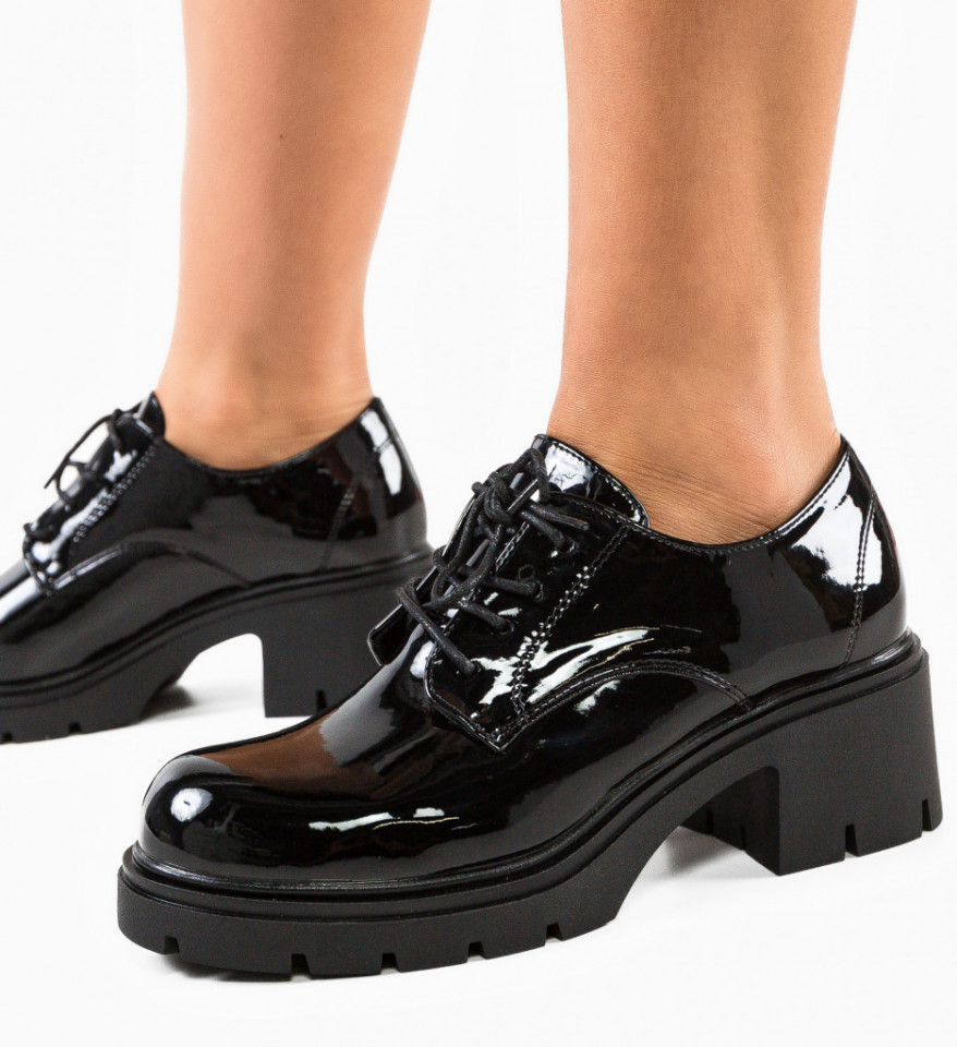 Fekete Aesudan Casual Cipők