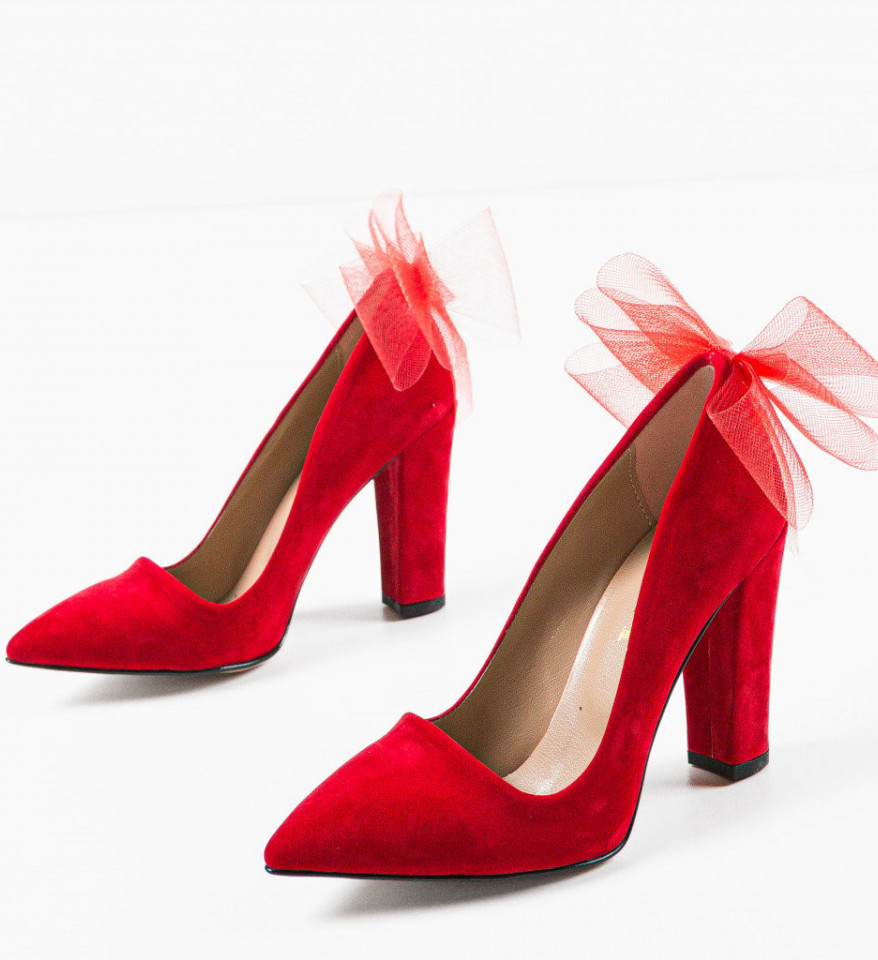 Piros Fynda Cipők