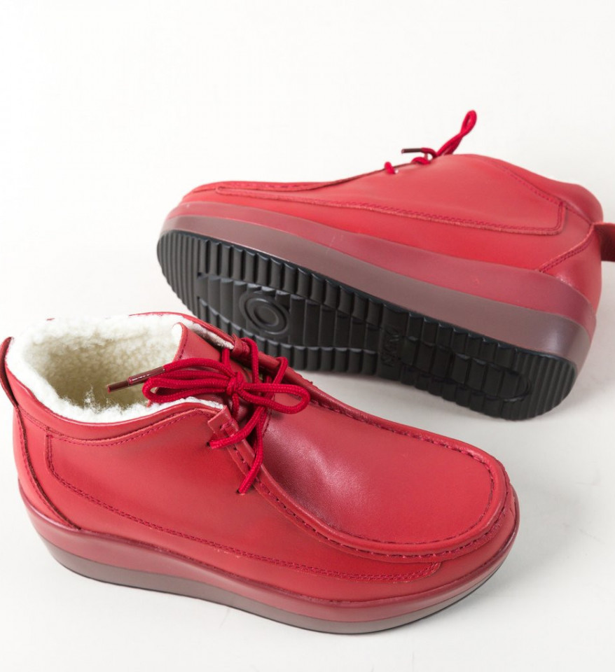 Piros Ryhko Casual Cipők