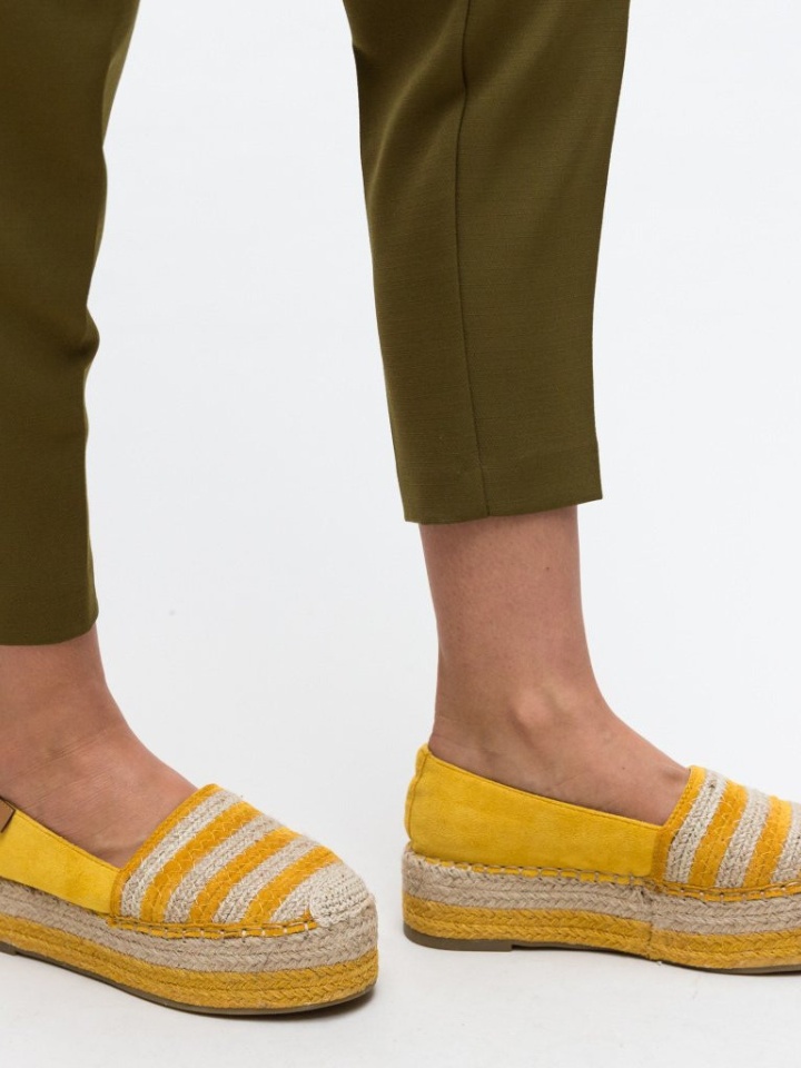 Sárga Dougla Espadrilles Cipők