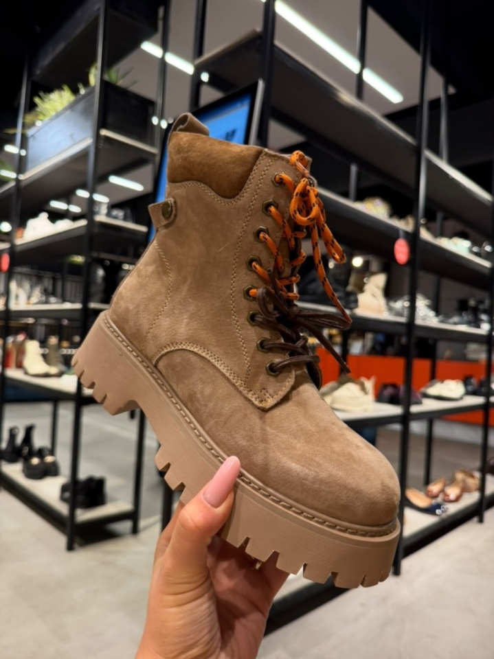Bézs Kartic Bakancsok - Img 4
