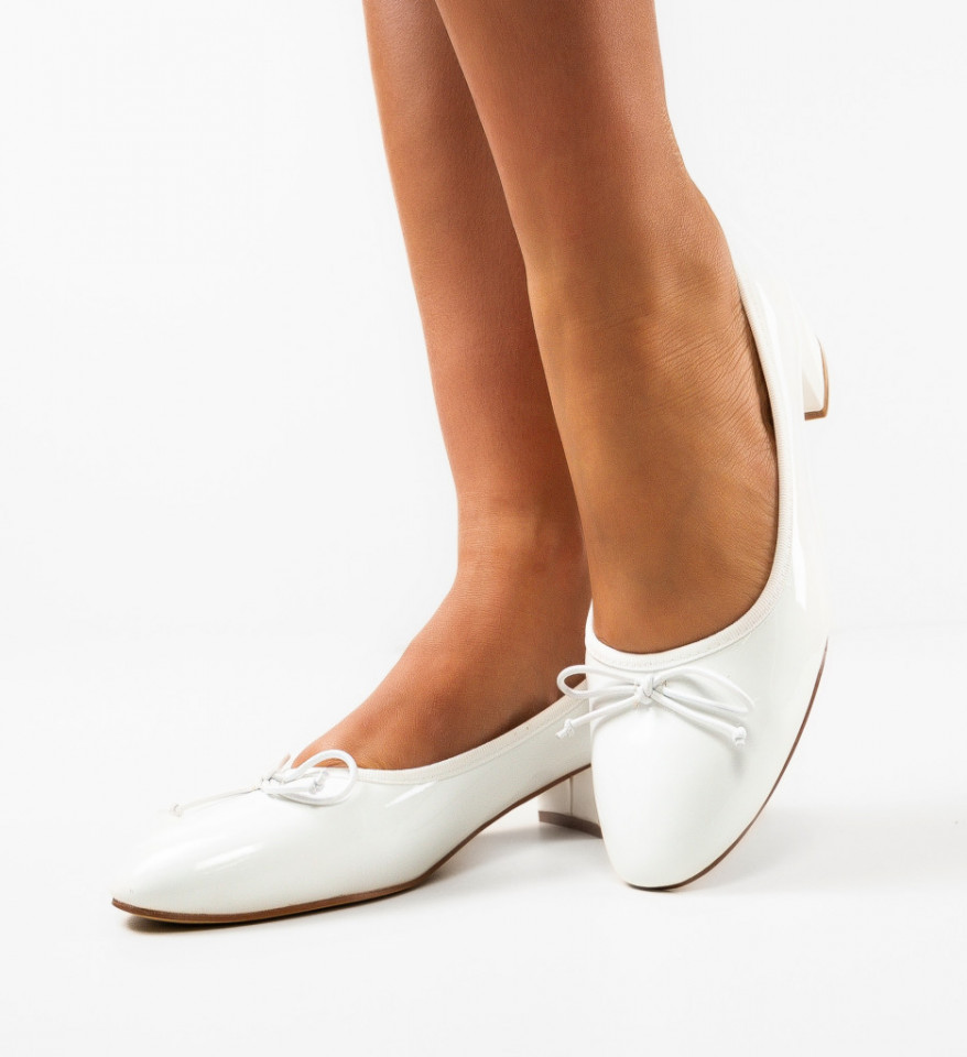 Fehér Canberra Cipők