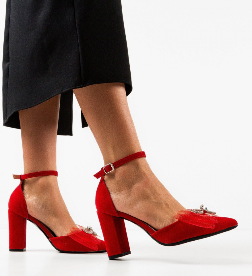 Piros Hersonisos Cipők