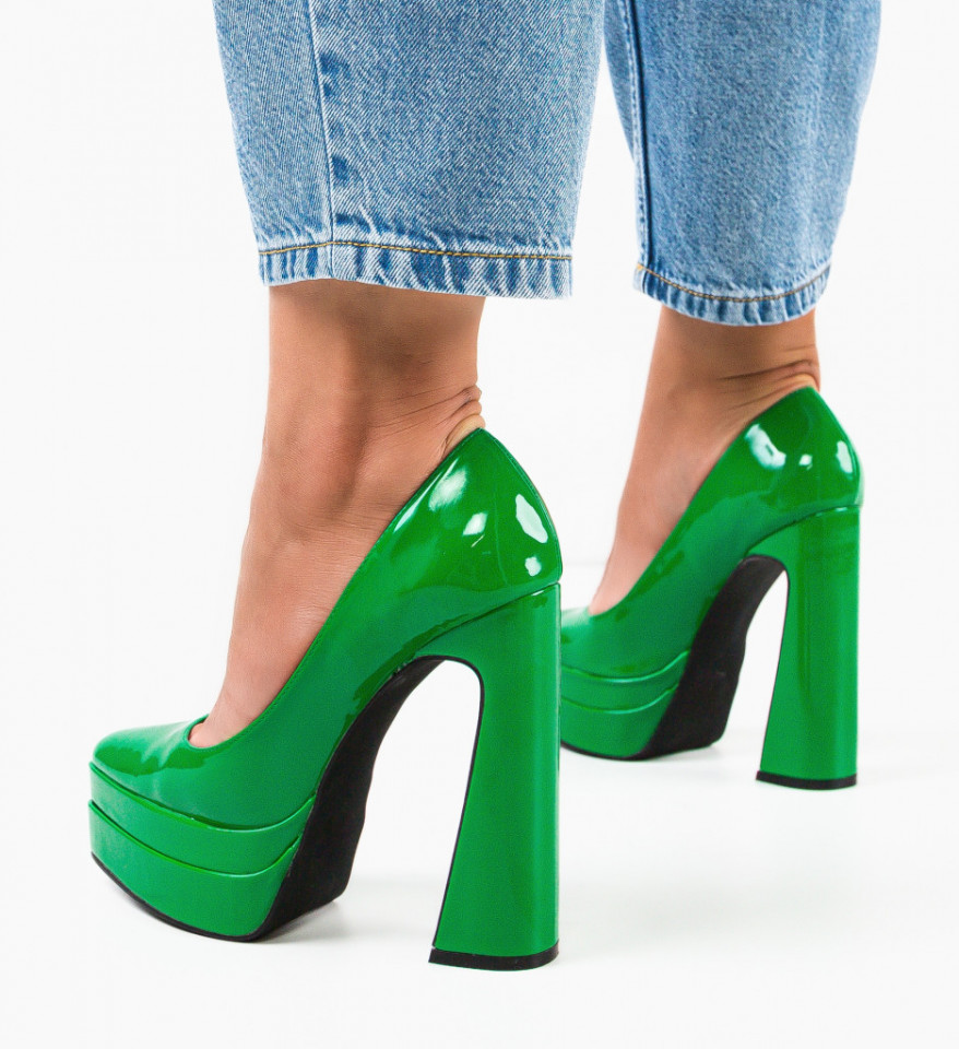 Zöld Dyscarpe Cipők