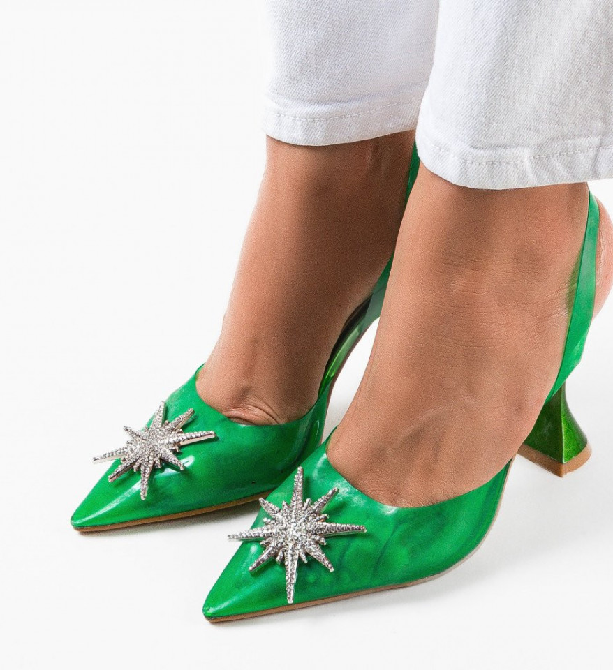 Zöld Eddie Cipők