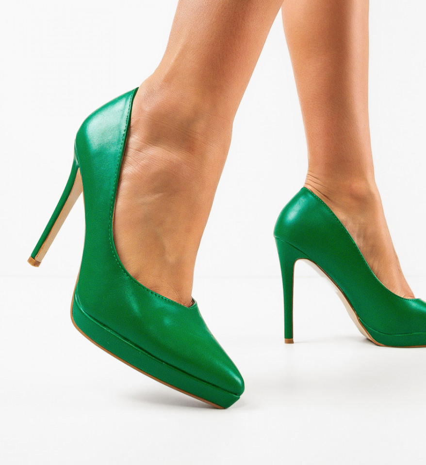 Zöld Paray Cipők