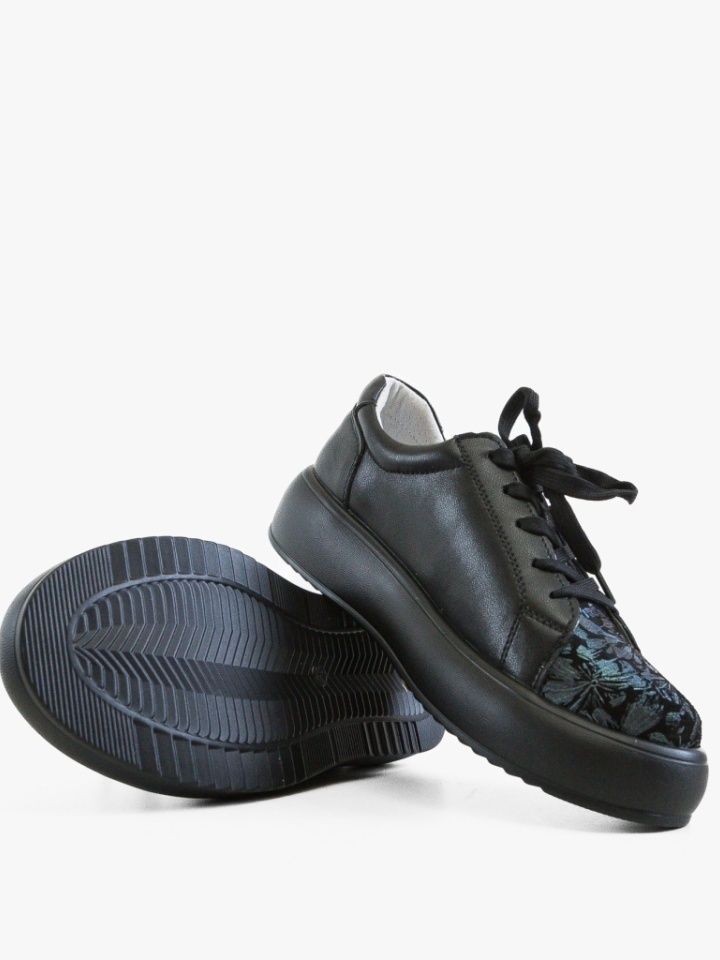 Fekete Floray Casual Cipők