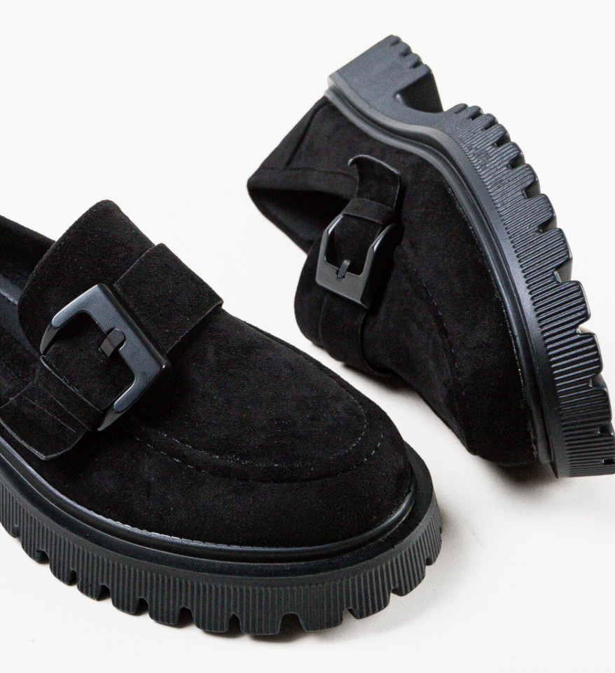 Fekete Yncer Casual Cipők