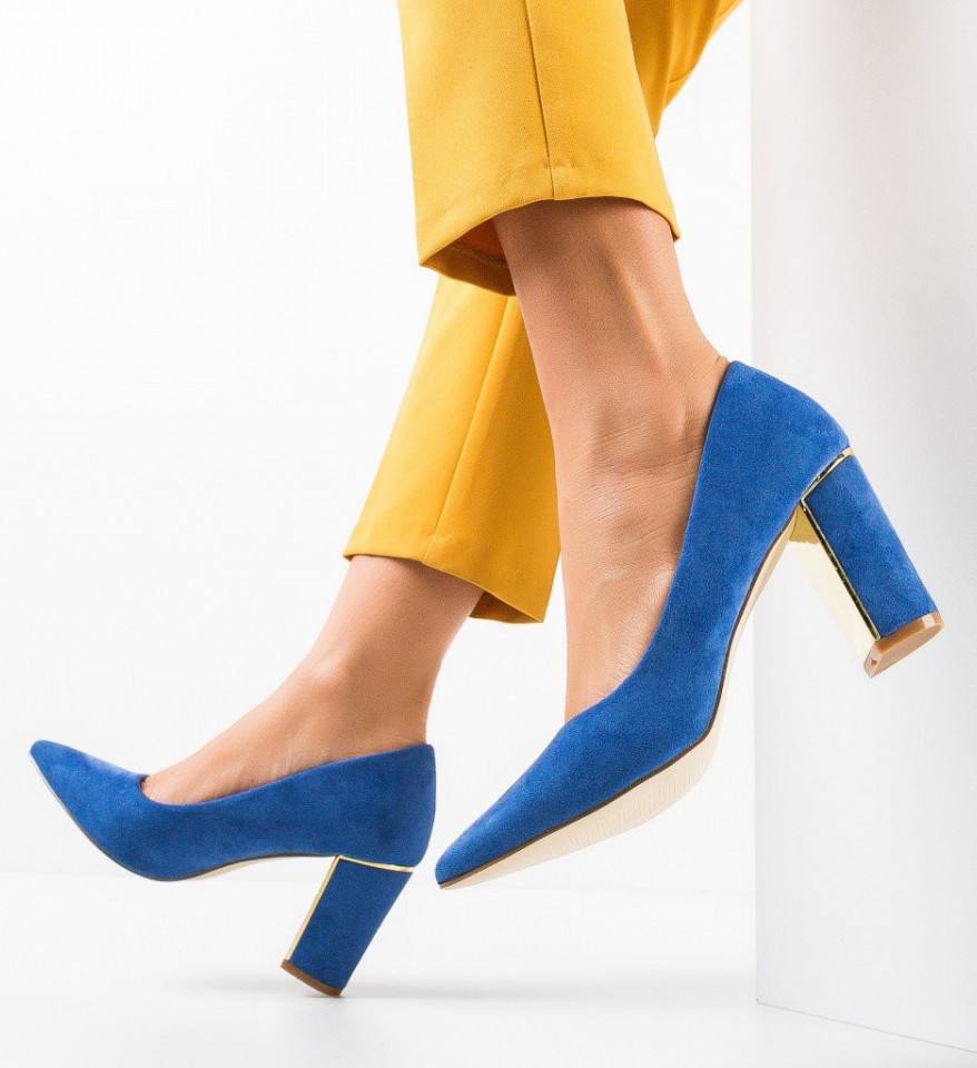 Kék Marion Cipők