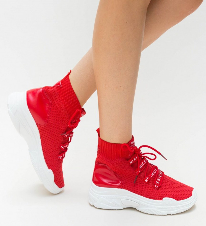 Piros Faby Sportcipők