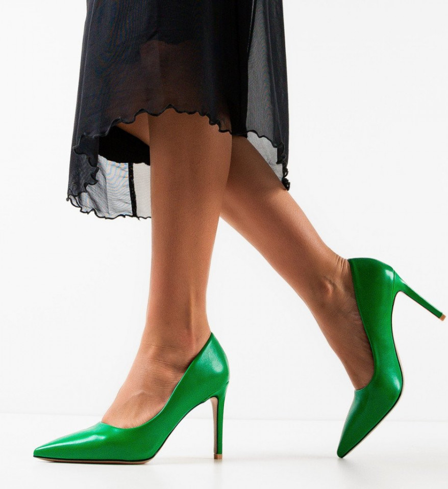 Zöld Dominguez Cipők