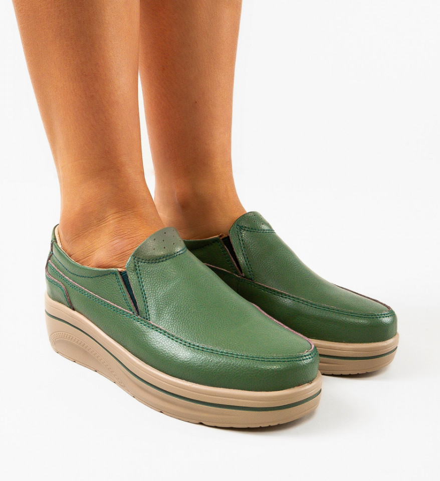 Zöld Rankin Casual Cipők