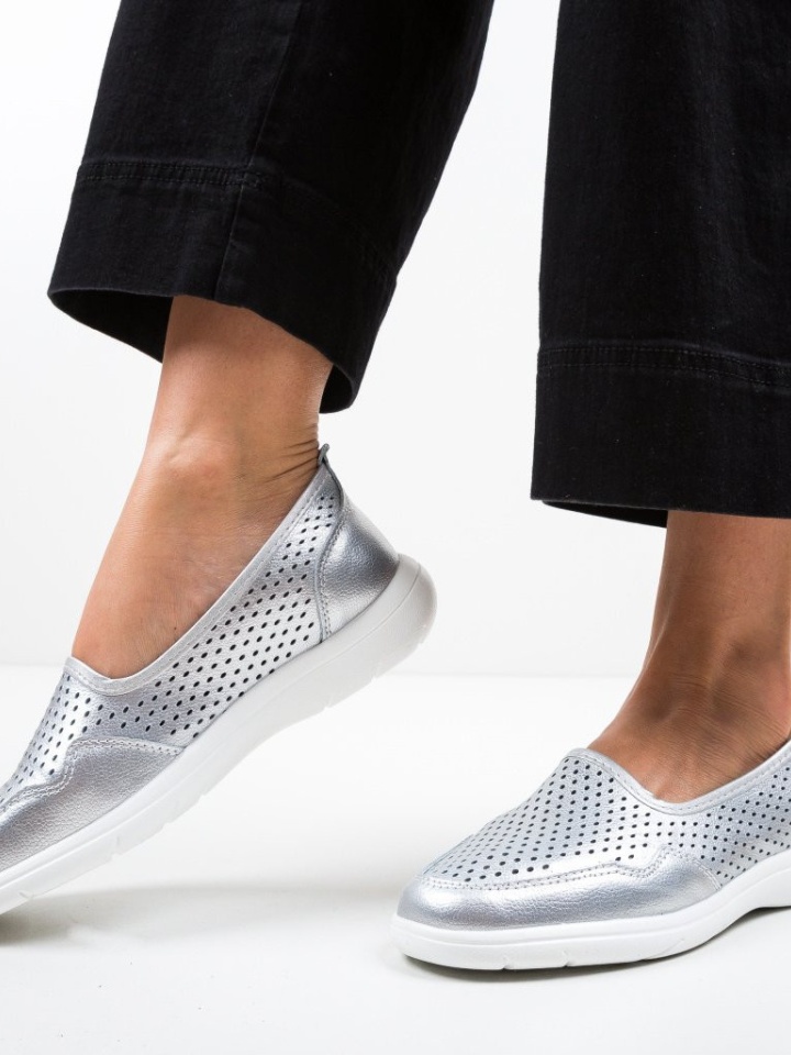 Ezüst Chapman Casual Cipők