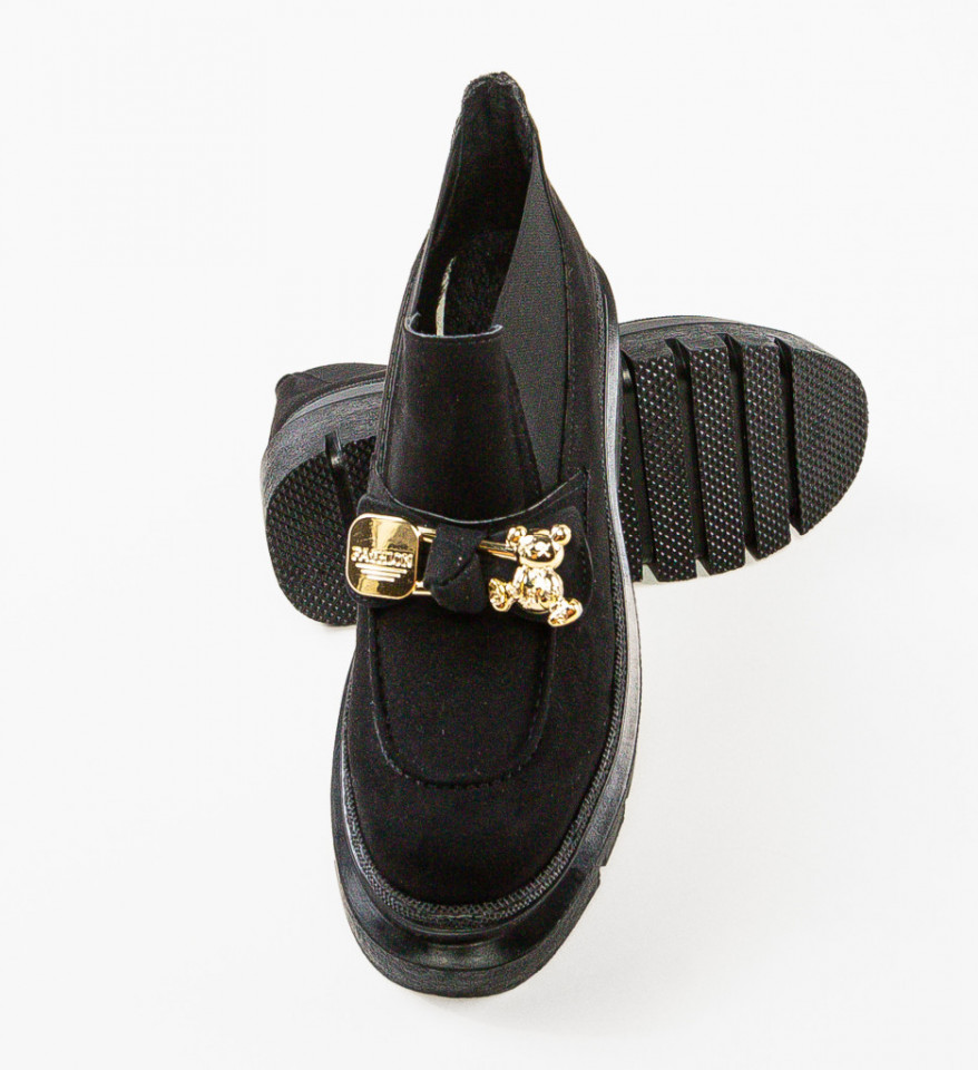 Fekete Bearya Casual Cipők