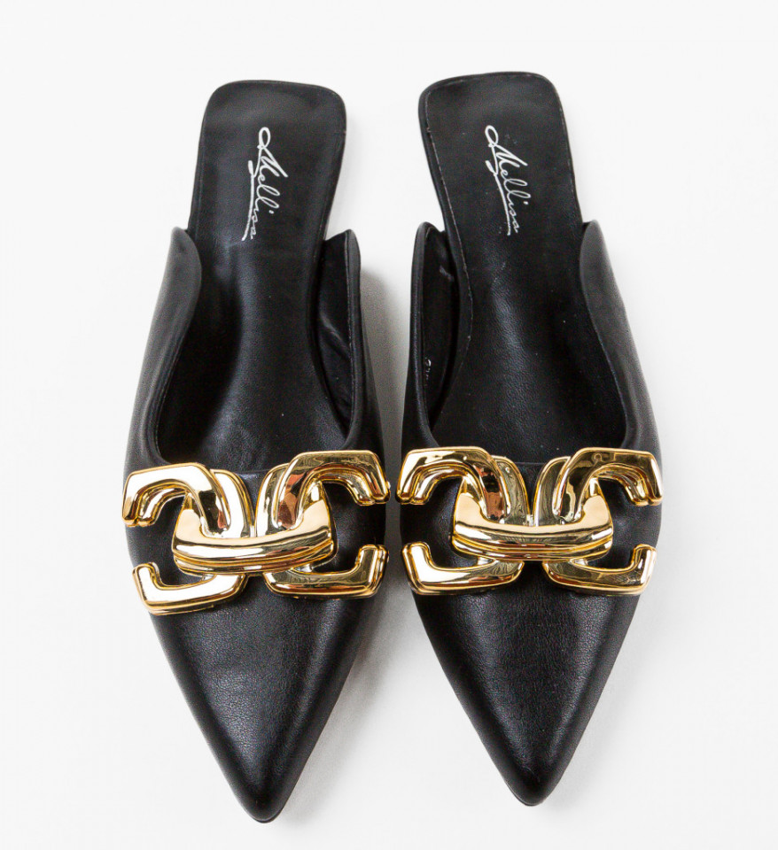 Fekete Eduardo Casual Cipők