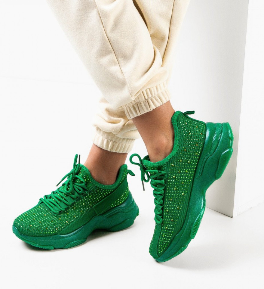 Zöld Leon Sportcipők