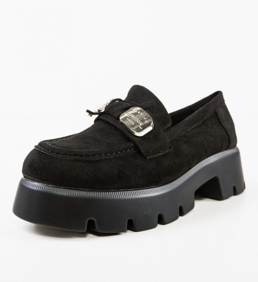 Fekete Ashweather Casual Cipők