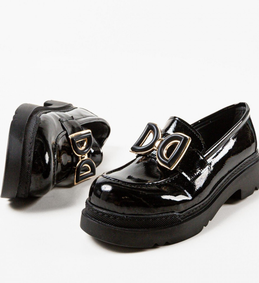 Fekete Markyez Casual Cipők