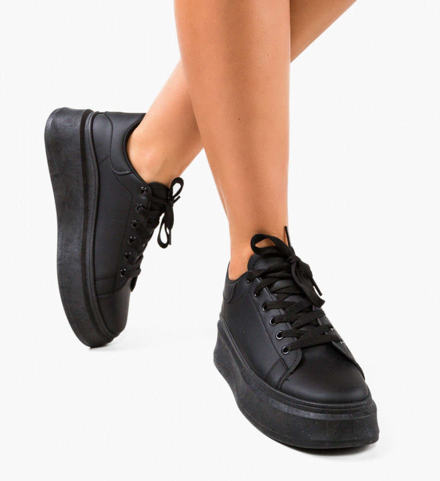 Fekete Sasha Sportcipők