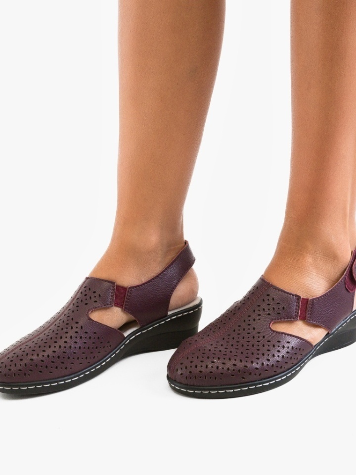 Gránát Byhy Casual Cipők