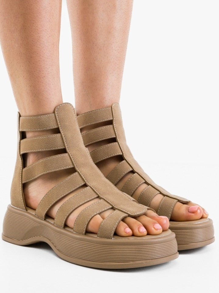 Khaki Budica Szandálok