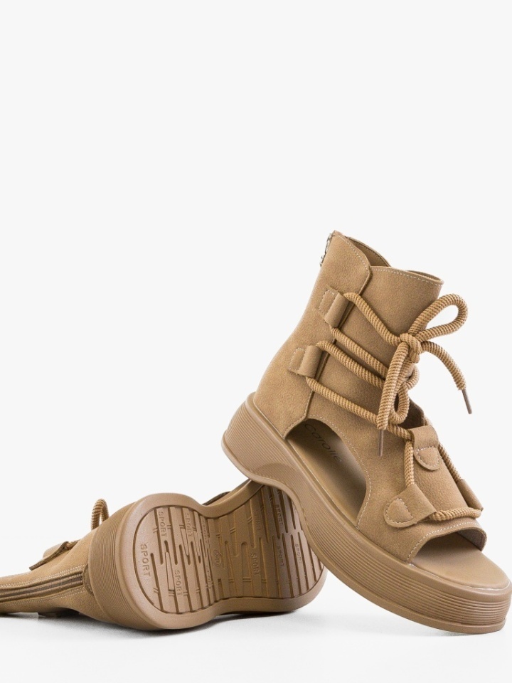 Khaki Manye Szandálok - Img 4