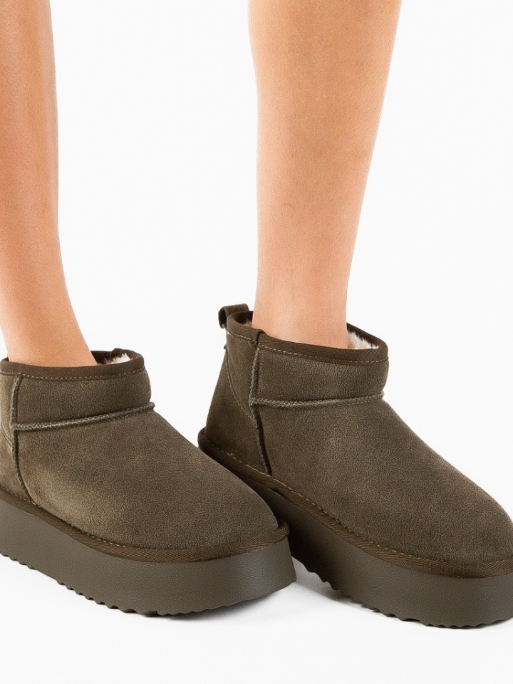 Khaki Nour UGG Csizmák - Img 3