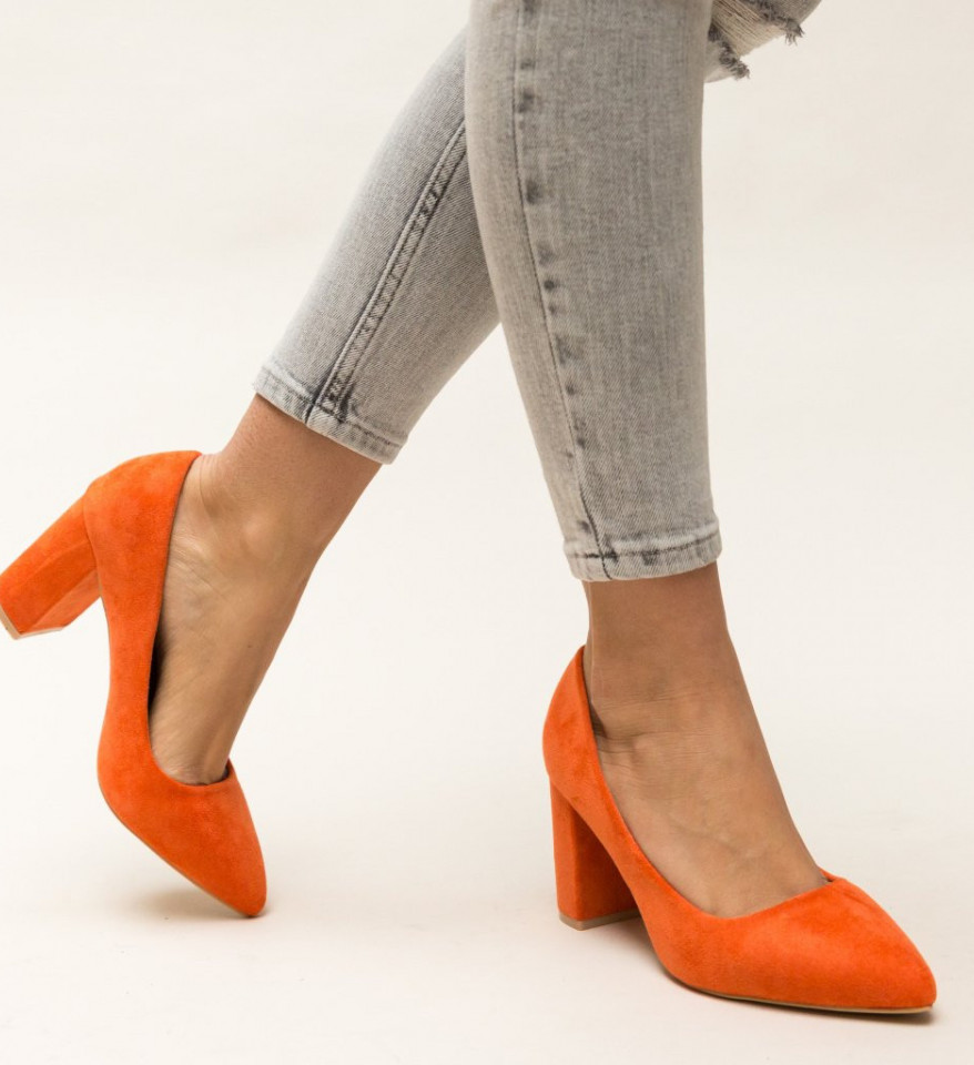 Narancssárga Faulker Cipők
